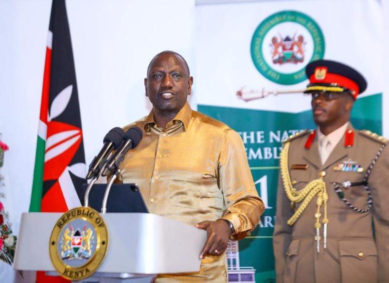 File image of President William Ruto.